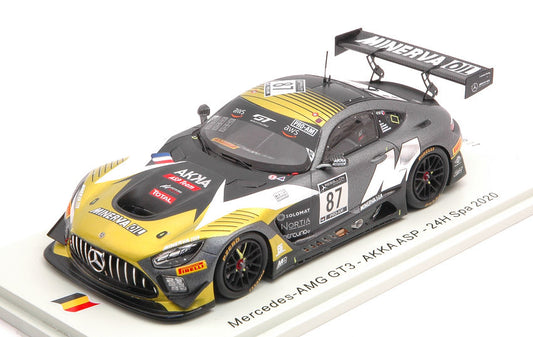 Spark Model - MERCEDES GT3 N.87 24 H SPA 2020 BARTHEZ-PLA-DROUET-BEAUBELIQUE 1:43 - Cod. SB399