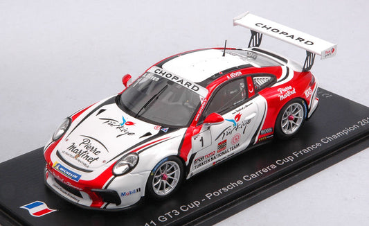 Spark Model - PORSCHE CARRERA CUP FRANCE N.1 CHAMPION 2019 AYHANCAN GUVEN 1:43 - Cod. SF108