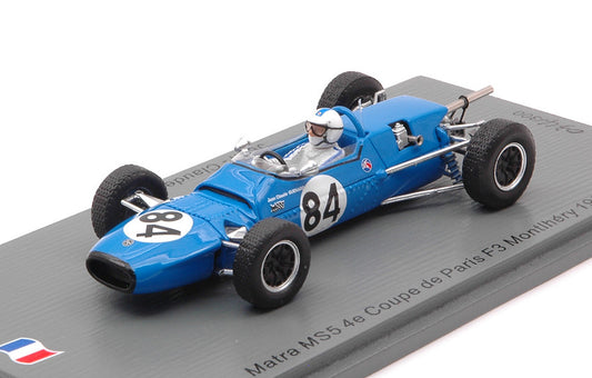 Spark Model - MATRA MS5 JEAN-CLAUDE GUENARD 1967 N.84 4e COUPE DE PARIS F3 MONTL.1:43 - Cod. SF189