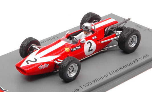 Spark Model - LOLA T100 N.2 WINNER EIFELRENNEN F2 1968 CHRIS IRWIN 1:43 - Cod. SG511