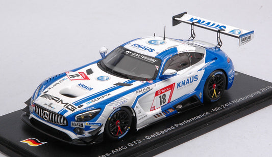 Spark Model - MERCEDES GT3 N.18 6th 24 H NURB.2019 F.VETTEL-ELLIS-LUDWIG-SZY.1:43 - Cod. SG526