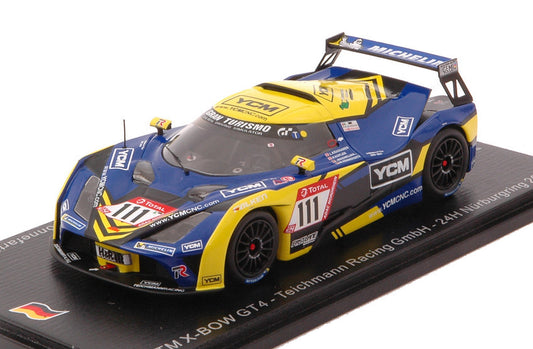 Spark Model - KTM X-BOW GT4 N.111 24 H NURBURGR.2019 KOFLER-RONNEF.-KRAIH.-MAXIM.1:43 - Cod. SG559