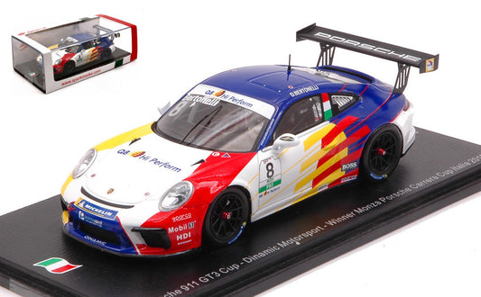 Spark Model - PORSCHE 911 GT3 N.8 WINNER MONZA CUP ITALIA 2019 DIEGO BERTONELLI 1:43 - Cod. SI009