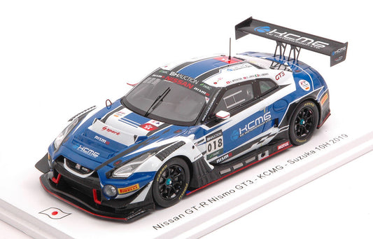 Spark Model - NISSAN GT-R N.018 10 H SUZUKA 2019 IMPERATORI-LIBERATI-JARVIS 1:43 - Cod. SJ092