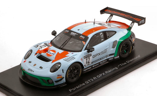 Spark Model - PORSCHE GT3 R GPX RACING N.12 THE DIAMOND 1:43 - Cod. SP322