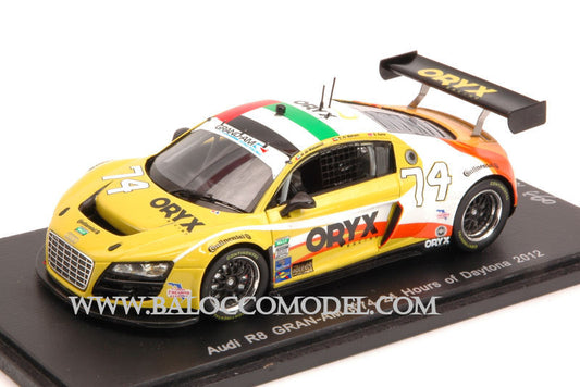 Spark Model - AUDI R8 N.74 24H DAYTONA 2012 MASAOOD-MEHAIRI-KANE 1:43 - Cod. SUS003