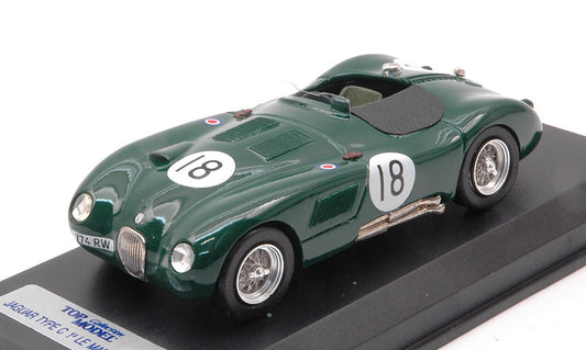 Top Model - JAGUAR C TYPE N.18 WINNER LM 1953 TONY ROLT-DUNCAN HAMILTON 1:43 - Cod. TM0030