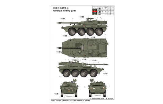 Trumpeter - CARRO CENTAURO KIT 1:35 - Cod. TP1562