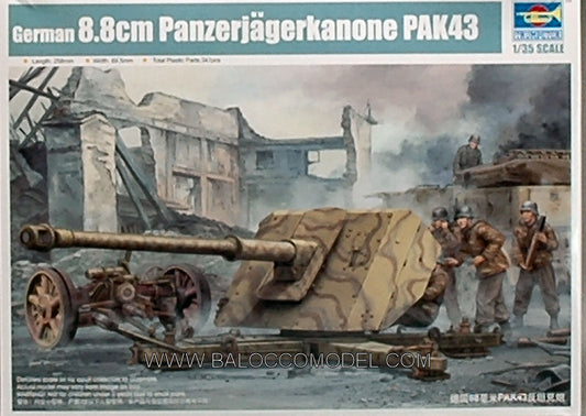 Trumpeter - GERMAN 8.8 cm PANZERJAGERK.KIT 1:35 - Cod. TP2308