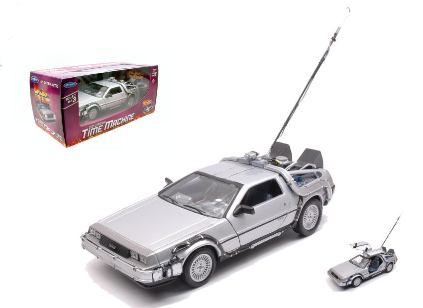 Welly - DE LOREAN "BACK TO THE FUTURE" TIME MACHINE 1:24 - Cod. WE22443