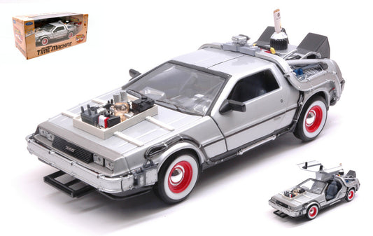 Welly - DE LOREAN "BACK TO THE FUTURE III" TIME MACHINE 1:24 - Cod. WE22444