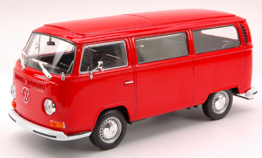 Welly - VW T2 BUS 1972 RED 1:24 - Cod. WE2403