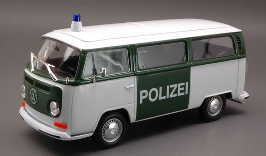 Welly - VW T 2 BUS 1972 POLIZEI 1:24 - Cod. WE2501P