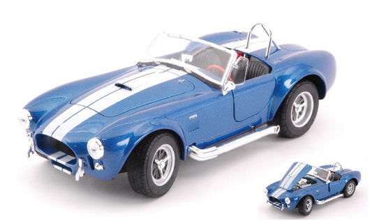 Welly - SHELBY COBRA 427 SC 1965 BLUE/WHITE 1:24 - Cod. WE2692
