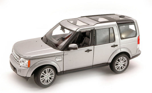 Welly - LAND ROVER DISCOVERY 4 2010 SILVER 1:24 - Cod. WE3797