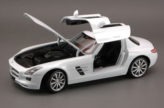 Welly - MERCEDES SLS AMG 2009 WHITE 1:24 - Cod. WE4245