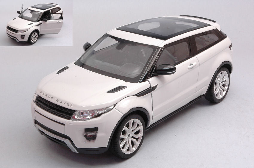 Welly - RANGE ROVER EVOQUE COUPE' 2011 WHITE 1:24 - Cod. WE4619