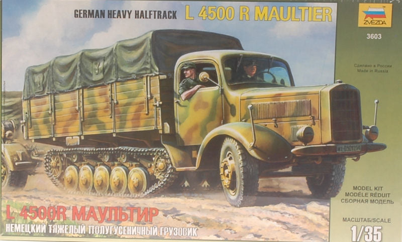 Zvezda - L 4500 R MAULTIER KIT 1:35 - Cod. Z3603
