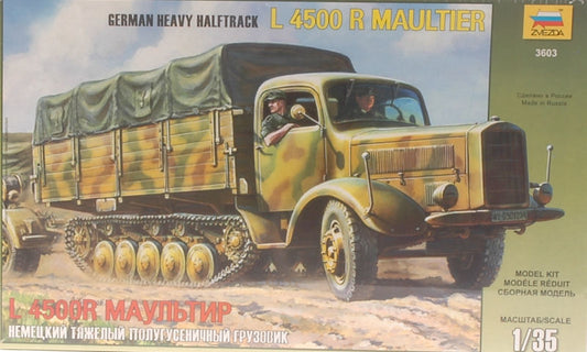 Zvezda - L 4500 R MAULTIER KIT 1:35 - Cod. Z3603