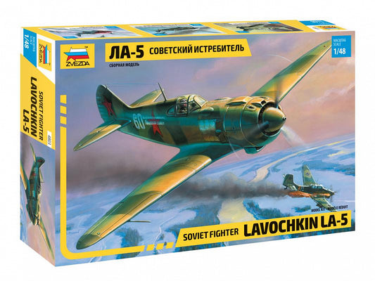 Zvezda - LA 5 AEREO SOVIET FIGHTER KIT 1:48 - Cod. Z4803