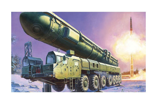 Zvezda - TOPOL MISSILE LAUNCHER KIT 1:72 - Cod. Z5003