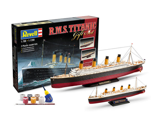 Revell - R.M.S. TITANIC 1:700 + 1:1200 GIFT SET KIT - Cod. RV05727