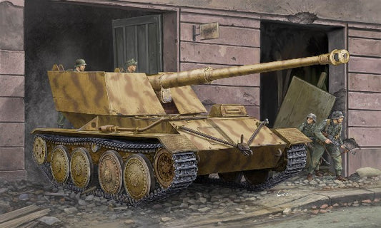 Trumpeter - CARRO KRUPP ARDELT WAFFENTRAGER 88 mm PAK-43 KIT 1:35 - Cod. TP1587