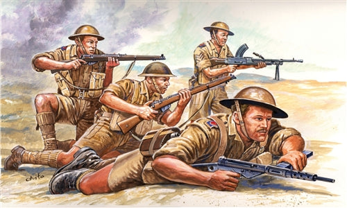 Italeri - WW II BRITISH 8th ARMY KIT 1:72 - Cod. IT6077
