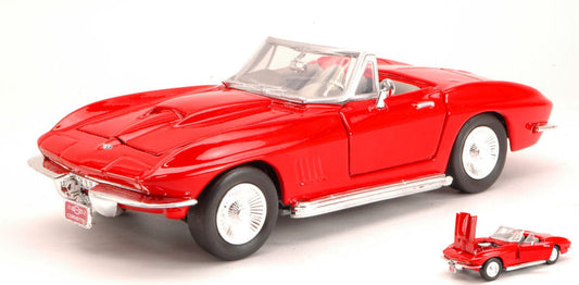 Motormax - CHEVROLET CORVETTE 1967 RED 1:24 - Cod. MTM73224R