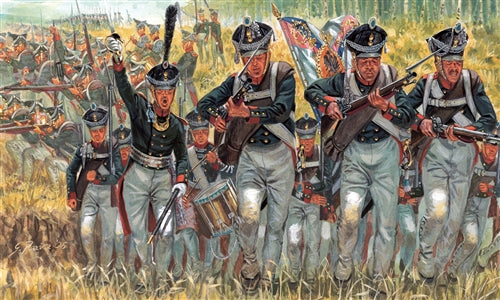 Italeri - RUSSIAN INFANTRY NAPOLEON WARS KIT 1:72 - Cod. IT6073