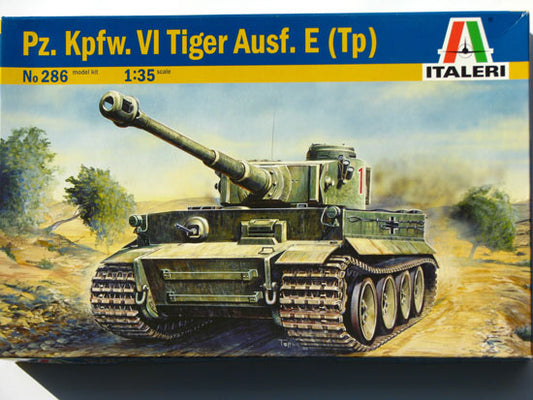 Italeri - PZ.KPFW.VI TIGER AUSF.E (TP) KIT 1:35 - Cod. IT0286