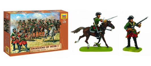 Zvezda - DRAGOONS OF PETER I KIT 1:72 - Cod. Z8072