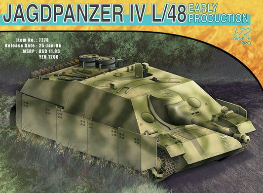 Dragon - JAGDPANZER IV L/48 KIT 1:72 - Cod. D7276