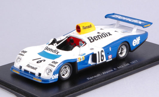 Spark Model - RENAULT ALPINE A 442 N.16 LM 1977 D.PIRONI-R.ARNOUX-G.FREQUELIN 1:43 - Cod. S1556