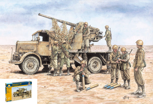 Italeri - AUTOCANNONE R 03 W/90 KIT 1:72 - Cod. IT7508