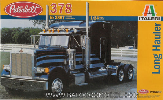Italeri - PETERBILT 378 LONG HAULER KIT 1:24 - Cod. IT3857