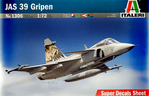 Italeri - JAS 39 GRIPEN KIT 1:72 - Cod. IT1306