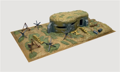 Italeri - BUNKER AND ACCESSORIES WWII KIT 1:72 - Cod. IT6070