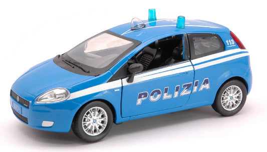 New Ray - FIAT GRANDE PUNTO POLIZIA 1:24 - Cod. NY71113