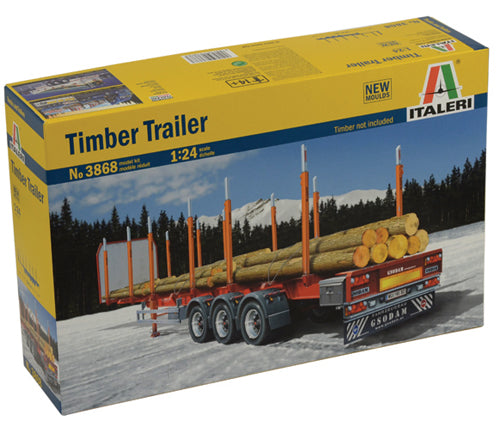 Italeri - TIMBER TRAILER KIT 1:24 - Cod. IT3868