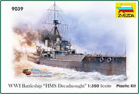 Zvezda - BATTLESHIP DREADNOUGHT KIT 1:350 - Cod. Z9039