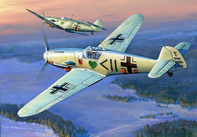 Zvezda - MESSERSCHMITT BF 109 F-2 KIT 1:72 - Cod. Z7302