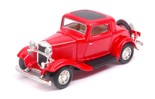 Lucky Die Cast - FORD 3-WINDOW COUPE' 1932 RED 1:43 - Cod. LDC94231R