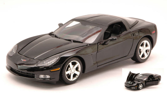 Motormax - CORVETTE C6 2005 BLACK 1:24 - Cod. MTM73270BK