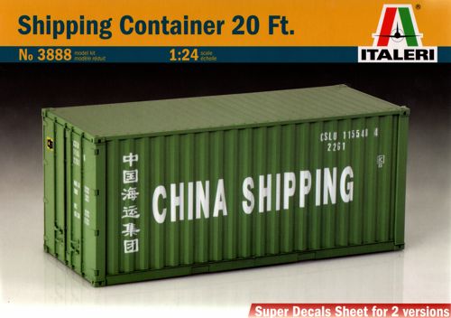 Italeri - SHIPPING CONTAINER KIT 1:24 - Cod. IT3888