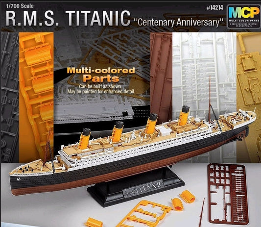 Academy - RSM TITANIC CENTENARY ANNIVERSARY MCP VERSION KIT 1:700 - Cod. ACD14214