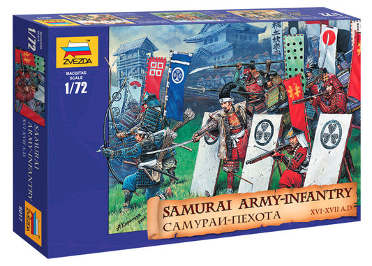 Zvezda - SAMURAI WARRIORS KIT 1:72 - Cod. Z8017