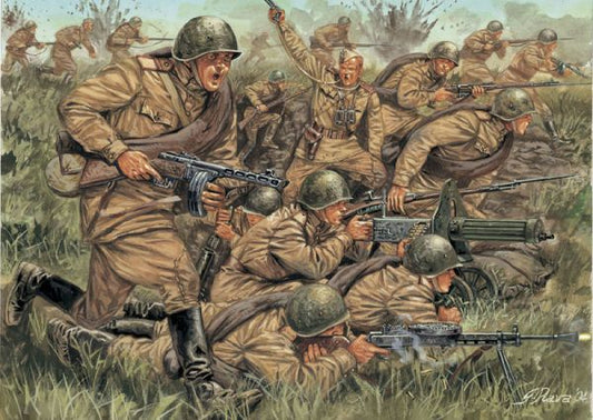 Italeri - WW II RUSSIAN INFANTRY KIT 1:72 - Cod. IT6057