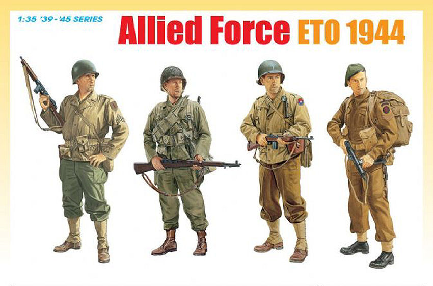 Dragon - ALLIED FORCE ETO 1944 KIT 1:35 - Cod. D6653
