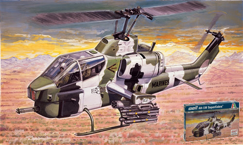 Italeri - AH 1 W SUPER COBRA KIT 1:72 - Cod. IT0160
